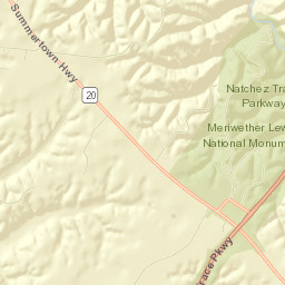 Lewis County Street Map