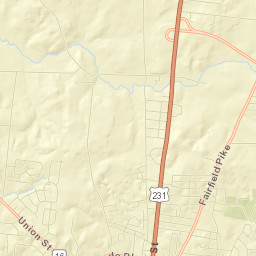 Bedford County Street Map
