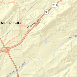 Madisonville Street Map