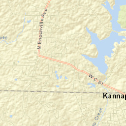 Enochville Street Map