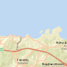 Darátsos Street Map