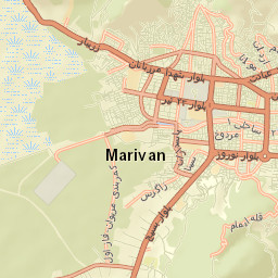 Marivan Street Map