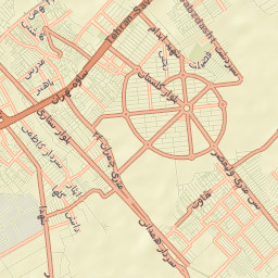 Golestan Street Map