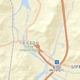 Miryang-si Street Map