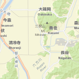 Toyooka-shi Street Map