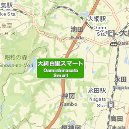 Ōami Street Map