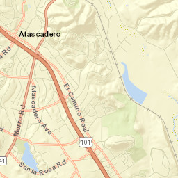 Atascadero Street Map