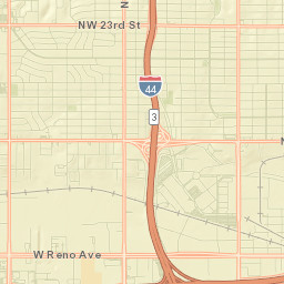 440-480 S Meridian Ave Oklahoma City Street Map