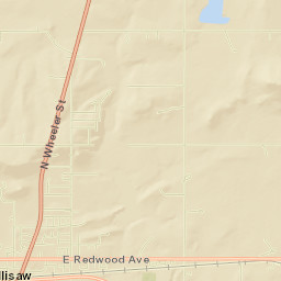 Sequoyah County Street Map