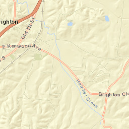 Brighton Street Map