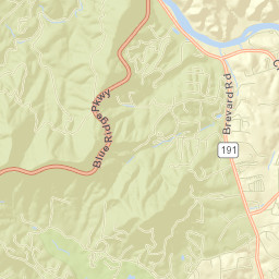 Avery Creek Street Map