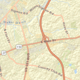 Lincoln County Street Map
