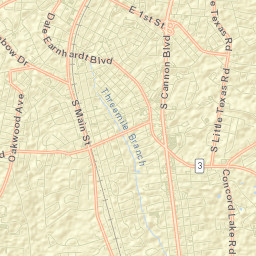 Kannapolis Street Map