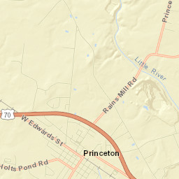 Princeton Street Map