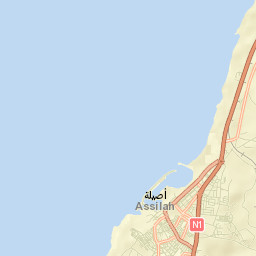 Asilah Street Map