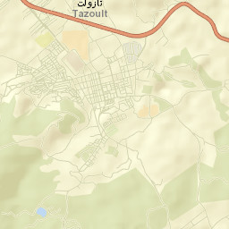 Tazoult-Lambese Street Map