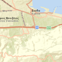 Nerokoúros Street Map