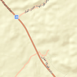 Qohurd-e Sofla Street Map