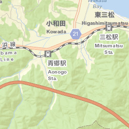 Ōi-gun Street Map