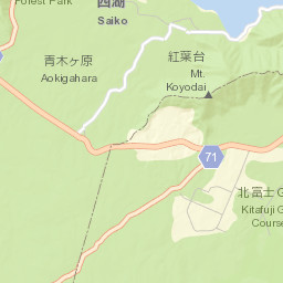 Fujikawaguchiko Street Map