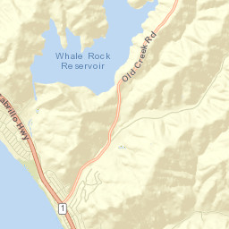 Cayucos Street Map