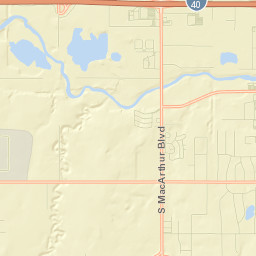 1601-1967 South MacArthur Boulevard Street Map