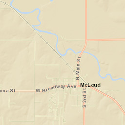 McLoud Street Map