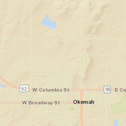 200-298 South 8th Street, Okemah, OK Street Map