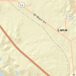 Lamar Street Map