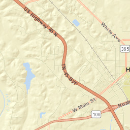 Henderson Street Map