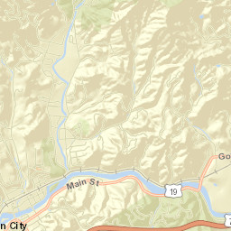 Bryson City Street Map