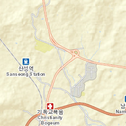Namwon Street Map