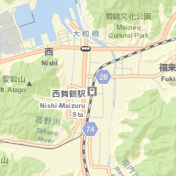 Maizuru Street Map