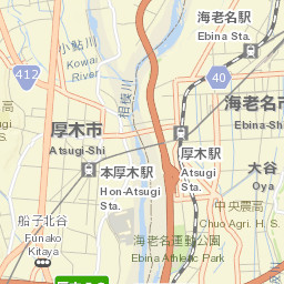 Ebina Shi Street Map