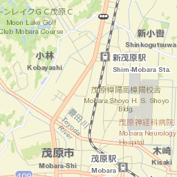 Mobara Shi Street Map