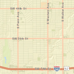 2129-2133 Southwest 76th Street Oklahoma City OK Street Map