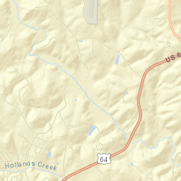 Rutherford County Street Map