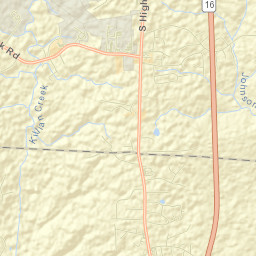 Lowesville Street Map