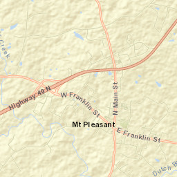 Mount Pleasant Street Map