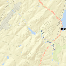 Badin Street Map