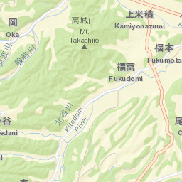 Kurayoshi-shi Street Map
