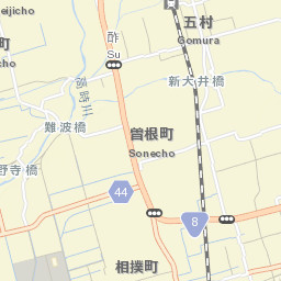 Nagahama-shi Street Map