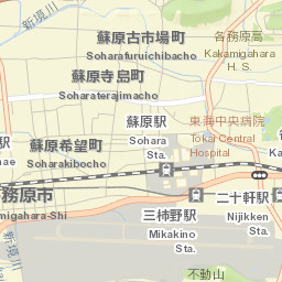 Kakamigahara-shi Street Map