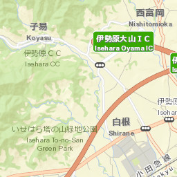 Isehara Shi Street Map