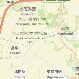 Sodegaura-shi Street Map