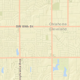 8701 South Grace Drive Oklahoma City OK Street Map
