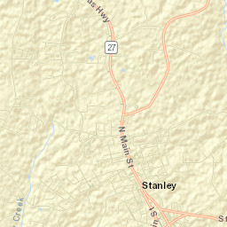 Stanley Street Map