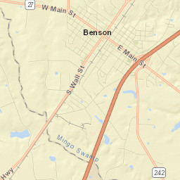 Benson Street Map