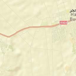 Hammam Bou Hadjar Street Map