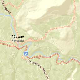 Pérama Street Map